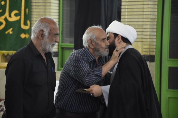 تجلیل از پیر غلامان آستان مقدس اهل بیت(ع) محله مرانک