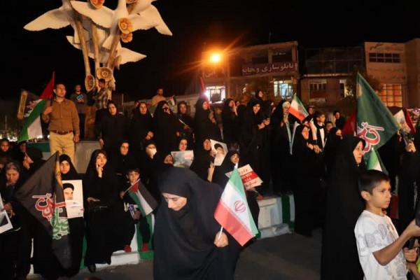 در پی شهادت سید حسن نصرالله برگزار شد