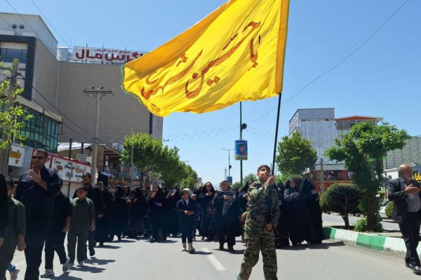 مراسم دسته روی شهادت امام صادق ع در یاسوج برگزار شد