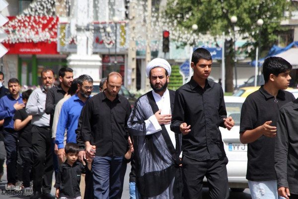 دسته عزاداری شهادت امام صادق علیه السلام در ملایر