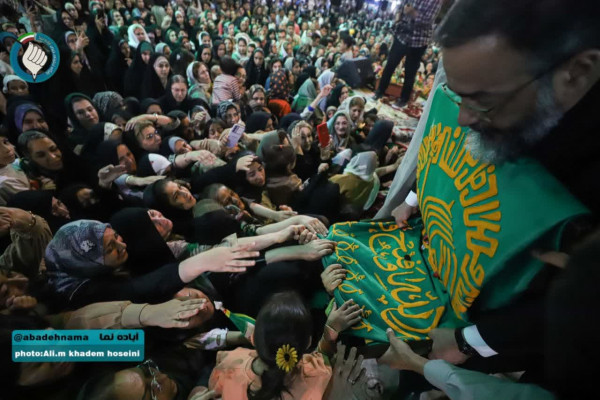 آباده در آغوش امام رضا علیه‌السلام