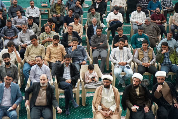 اجتماع موکب داران میهمانی کیلومتری جشن بزرگ رهروان غدیر زنجان در مصلی خاتم الانبیا (ص) برگزار شد