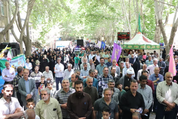 اجتماع باشکوه «ایران؛ ذوالفقار علی» در اقلید هم‌زمان با عید سعید غدیر