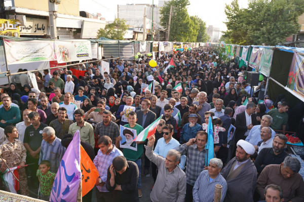 راهپیمایی کیلومتری غدیر در استان‌ها