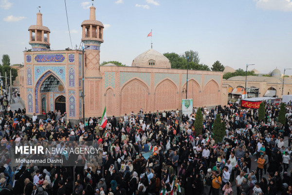 راهپیمایی کیلومتری غدیر در استان‌ها