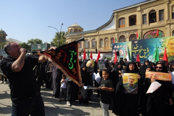 تشییع و خاکسپاری رفیق خوب خدا، دردانه سپاه در همدان