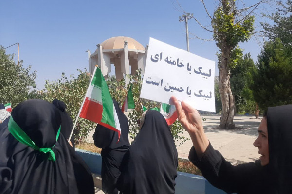 برگزاری اجتماع بزرگ زینبیون شهرستان بدره