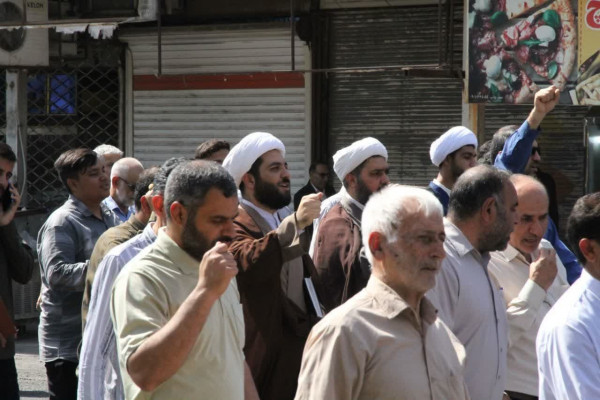 راهپیمایی اعتراضی «جمعه خشم» برگزار شد