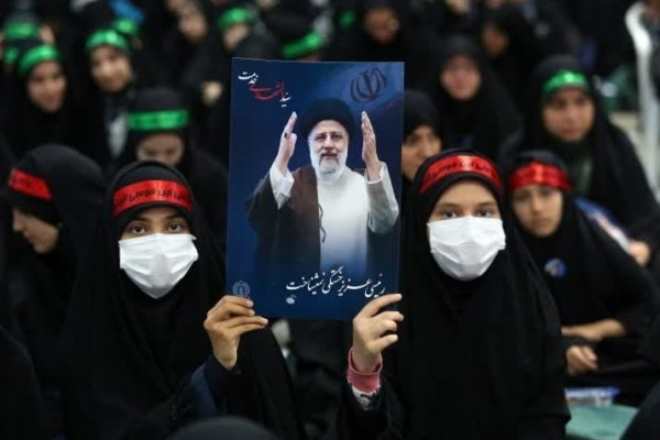اجتماع دختران حاج قاسم در سوگ شهدای خدمت به روایت تصویر