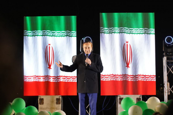 جشن بزرگ ایران سرود در اهواز برگزار شد