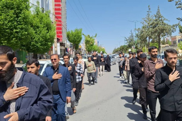 مراسم دسته روی شهادت امام صادق ع در یاسوج برگزار شد