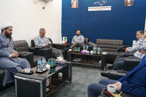 بازدید جمعی از معاونین فضای مجازی سازمان صدا و سیما از مرکز رسانه