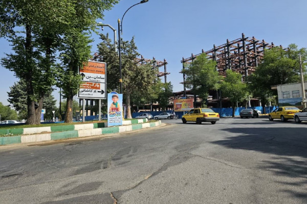 تبلیغات محیطی مهمونی غدیر در شهرکرد