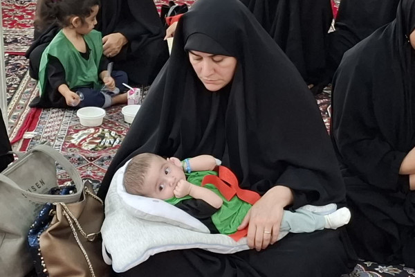 برگزاری مراسم شیرخوارگان حسینی در شهرستان بدره