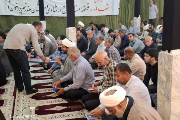 برگزاری گردهمایی بزرگ عاشورائیان در شهرستان بدره