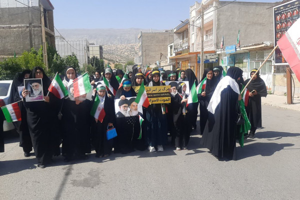 برگزاری اجتماع بزرگ زینبیون شهرستان بدره