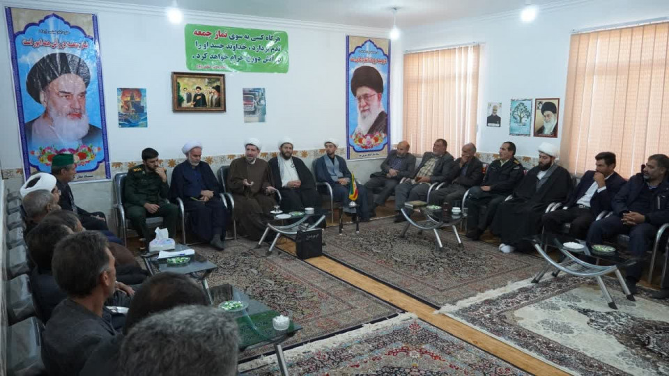 گردهمایی مسئولین هیئات مذهبی بخش شیرین سو با حضور مدیرکل تبلیغات اسلامی همدان،