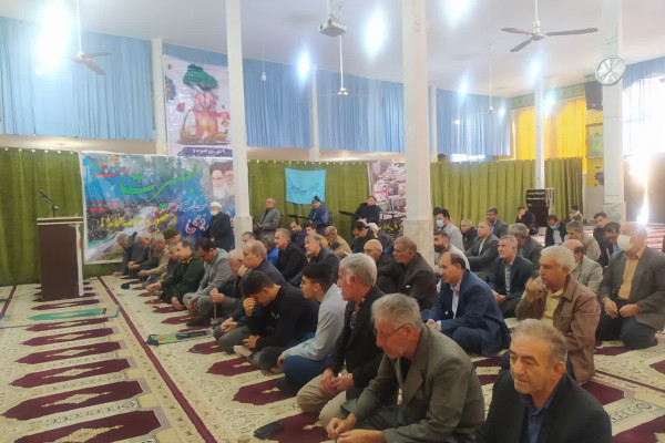 برگزاری نشست بصیرتی در مسجدجامع شهر بدره