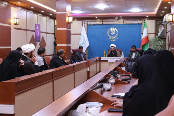 برگزاری جلسه هماهنگی غرفه داران جهت برگزاری جشن بزرگ نیمه شعبان