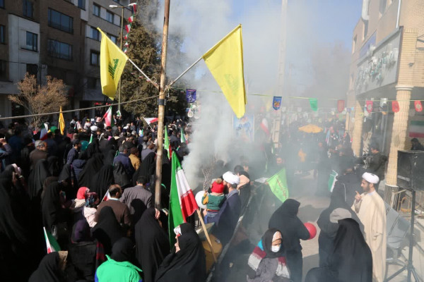 راهپیمایی ۲۲ بهمن در شهرکرد