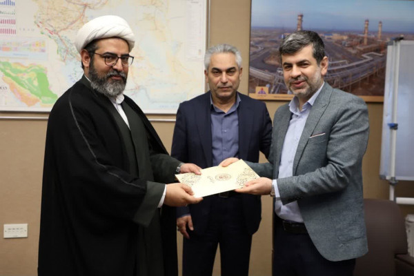 جلسه مدیرکل تبلیغات اسلامی با مدیرعامل شرکت نفت و گاز اروندان