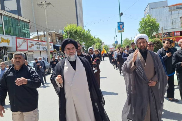 مراسم دسته روی شهادت امام صادق ع در یاسوج برگزار شد