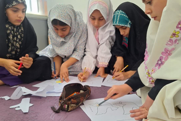 برگزاری ۸ ایستگاه نقاشی به یاد شهدای خدمت در بدره