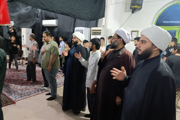 بازدید حجت الاسلام منوچهر رئیسی از مراسم محرم در شهرستان مهران