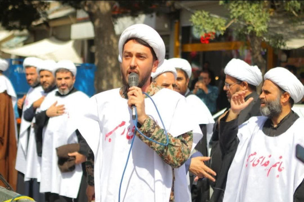 دسته عزاداری علماء، روحانیون و طلاب حوزه علمیه همدان