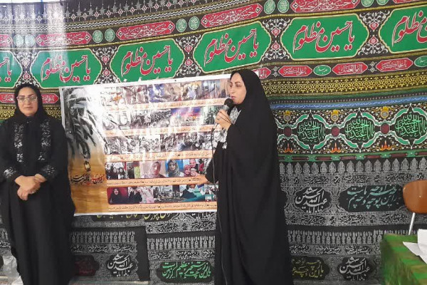 برگزاری پرده خوانی محرم در شهرستان بدره