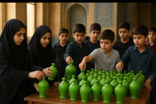 وقتی هر قلک یک گره باز می‌کند