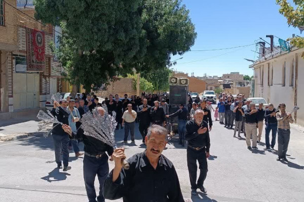 عزاداری مردم اردکان فارس در شهادت امام رضا (ع)