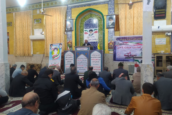 برگزاری نشست بصیرتی در مسجدجامع شهر بدره