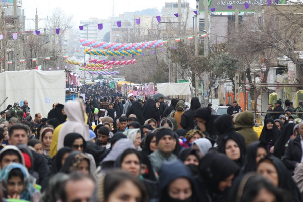 برگزاری جشن خیابانی نیمه شعبان در ایلام