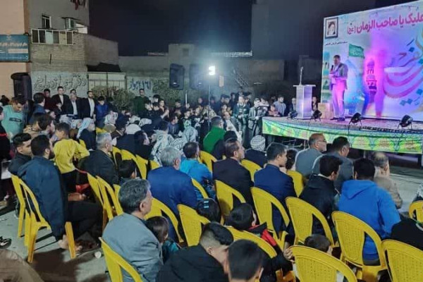 جشن بزرگ نیمه شعبان در  کارون برگزار شد