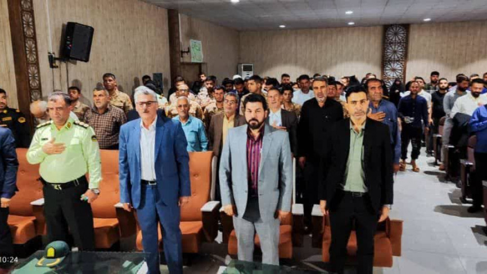 اولین سالگرد شهید خدمت در کارون برگزار شد