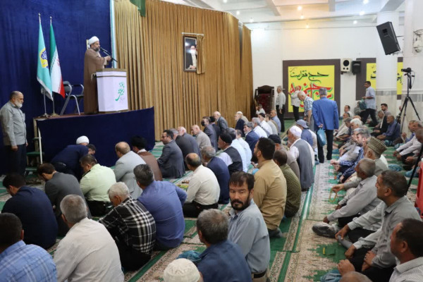 سخنرانی پیش از خطبه های نمازجمعه شهرستان قرچک