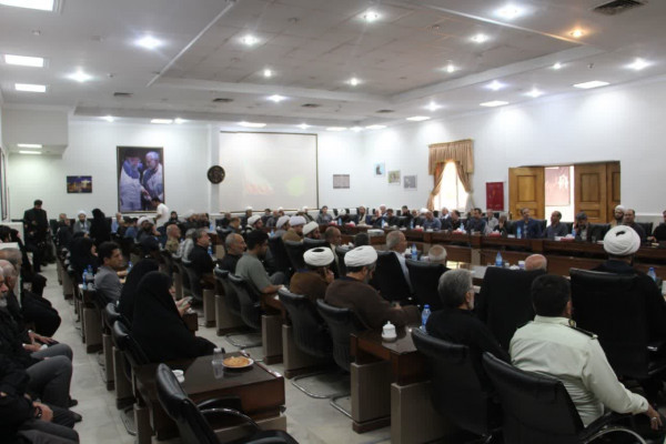 آئین سنگر سپاری مدیر اداره تبلیغات اسلامی شهرستان ملایر برگزار شد