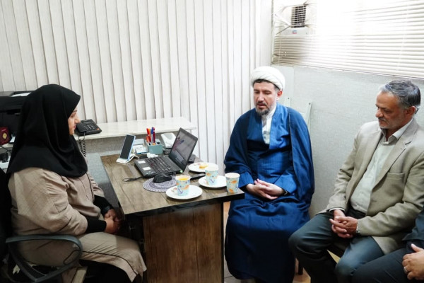 حضور مدیر کل تبلیغات اسلامی استان همدان در دفتر روزنامه سراسری قدس همدان