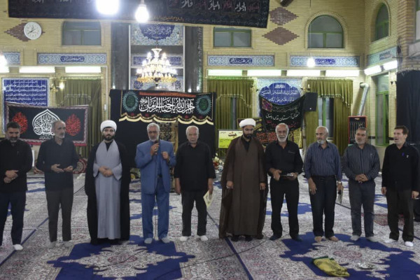 تجلیل از پیر غلامان آستان مقدس اهل بیت(ع) محله مرانک
