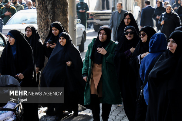 تشییع پیکر مطهر سردار شهید حاج حمید مازندرانی در گلستان