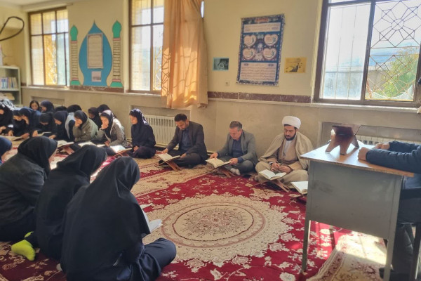 برگزاری محفل انس با قرآن کریم در شهرستان بدره
