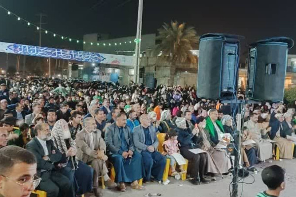 جشن بزرگ نیمه شعبان در  کارون برگزار شد