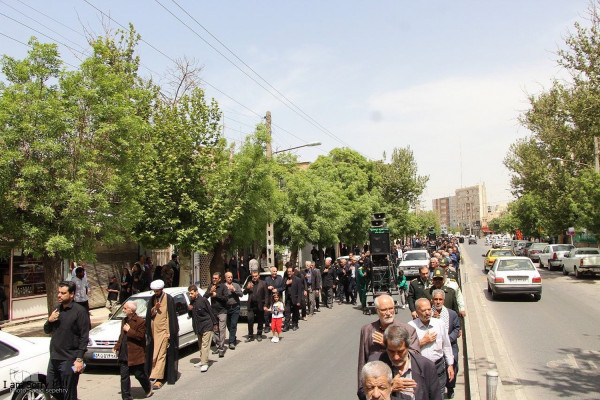 دسته عزاداری شهادت امام صادق علیه السلام در ملایر