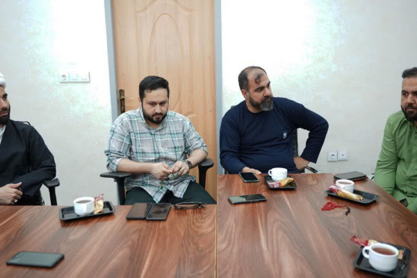 نشست دبیران ادوار سوگواره ملی پایتخت موکبها با مدیرکل تبلیغات اسلامی استان