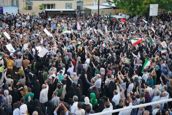 راهپیمایی باشکوه غدیر در شیراز با شعار ایران؛ ذوالفقار علی(ع)