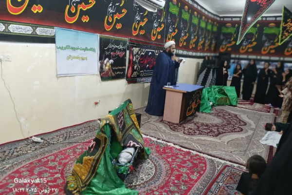 برگزاری مراسم شیرخوارگان حسینی در نقاط مختلف شهرستان مهران