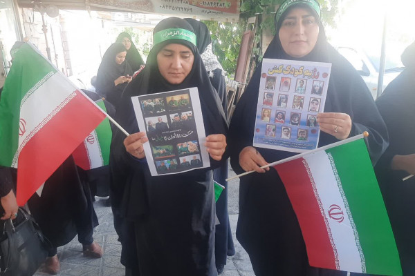 برگزاری اجتماع بزرگ زینبیون شهرستان بدره