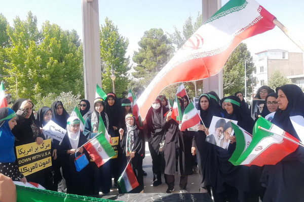 برگزاری اجتماع بزرگ زینبیون شهرستان بدره