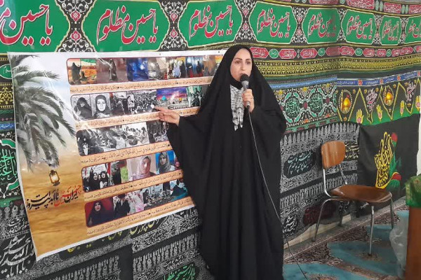 برگزاری پرده خوانی محرم در شهرستان بدره